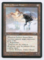 MAGIC The GATHERING  "Soldevi Steam Beast (2)"---ALLIANCES (MTG--113-2) - Other & Unclassified