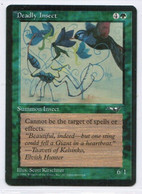 MAGIC The GATHERING  "Deadly Insect (2)"---ALLIANCES (MTG--113-4) - Altri & Non Classificati