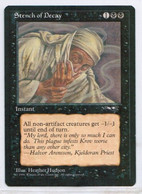 MAGIC The GATHERING  "Stench Of Decay (2)"---ALLIANCES (MTG--113-9) - Other & Unclassified