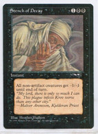 MAGIC The GATHERING  "Stench Of Decay (2)"---ALLIANCES (MTG--113-9) - Autres & Non Classés