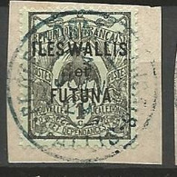 WALLIS ET F N° 1 CACHET A DATE PROTECTORAT FRANCAIS WALLIS - Usati