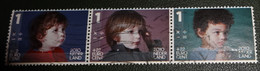 Nederland - NVPH - 2776a T/m 2776c - 2010 - Strook - Gebruikt - Cancelled - Kinderzegels - Laat Kinderen Leren - Used Stamps