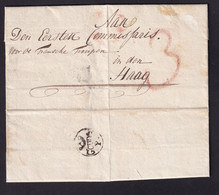 DT 495 - Lettre Précurseur GOUDA 1804 Vers Le Premier Commissaire Pour Les Troupes Françaises à DEN HAAG (LA HAYE) - Army Postmarks (before 1900)