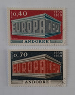 N° 194 Et 195        Europa 1969 - Used Stamps