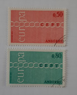 N° 212 Et 213        Europa 1971 - Gebruikt