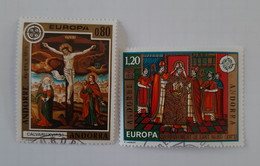 N° 243 Et 244       Europa 1975 - Used Stamps