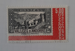 N° 304       Exposition Officielle Des Timbres Poste Andorrans 1982 - Usati