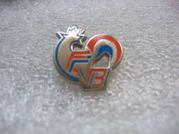 Pin's De La FFVB, (Fédération Francaise De Volley Ball). Coq Francais - Volleyball