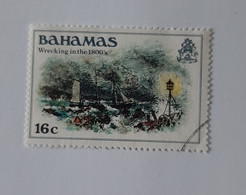 N° 458       Phare Construit En 1800  -  Oblitéré - Bahamas (1973-...)