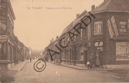 Carte Postale/Postkaart - MOUSCRON - LE TUQUET - Frontière De La Marlière (Dobbelaere, Veurne) (A407) - Mouscron - Moeskroen
