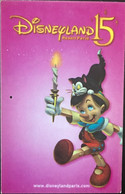 FRANCE  -  DisneyLAND Resort  Paris  15  -  Pinocchio - Toegangsticket Disney