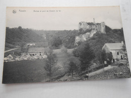 Falaen Ruines Et Pont Du Chemin De Fer - Onhaye