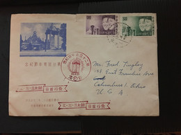 1963 CHINA, Tai WAN, Letter Cover, TaiwaN To USA, MEMORIAL, VERY Rare CANCEL, Beautiful, CINA, CHINE,  LIST 1006 - Lettres & Documents