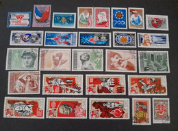 U.R.S.S. 1975 Et 1976 : 2 Années Complètes Yv. Timbres Oblitérés° Avec Blocs - Ganze Jahrgänge