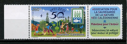 Nlle CALEDONIE 2021 N° 1407 ** Neuf MNH Superbe Sauvegarde Nature Poissons Oiseaux Jubilé ASNNC Birds Fishes - Unused Stamps