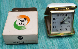 Réveil De Voyage JAZ Modèle BRILLIC 1978 Avec Sa Boite En Carton - Ref 1479-11 - Alarm Clocks