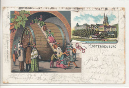 AK Klosterneuburg - Gruss Aus .. Litho 1903 - Klosterneuburg