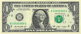 ETATS-UNIS 2009 1 Dollar - P530-B2 New York Neuf UNC - Federal Reserve Notes (1928-...)