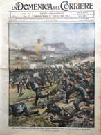 La Domenica Del Corriere 1 Agosto 1915 WW1 Cadorna Adamello Vesuvio Nero Carso - Weltkrieg 1914-18