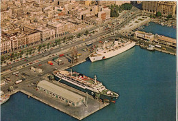 CAGLIARI - IL PORTO E VIA ROMA (CA) - Cagliari