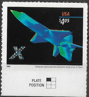 2006 USA Mi. 4062**MNH    Schnellpostmarke: Experimentalflugzeug - Ongebruikt