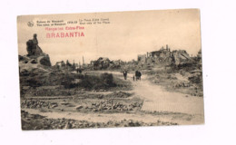 Ruines De Nieuport.La Place (Côté Ouest) "Margarine Brabantia" - Oorlog 1914-18