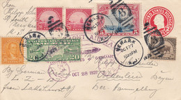 Zeppelin - 1928 - USA - Lettre Du 27/10/1928 - Vers L'Allemagne - Zeppeline