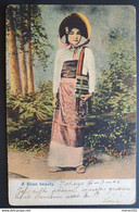 Japan 1906 - Postkarte "A Shan Beauty" Gelaufen ANVERS Belgien - Lettres & Documents