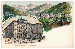 2d.355  BOZEN - Hotel Kaiserkrone - Bolzano (Bozen)