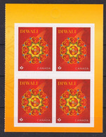 2021 Canada Religion Festival Diwali Right Pane From Booklet MNH - Pagine Del Libretto