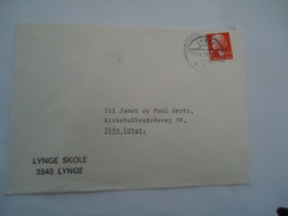 DENMARK COVER 1979   LYNGE - Maximum Cards & Covers