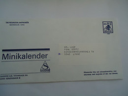 DENMARK COVER  KOBENHAVN   POSTAL - Maximum Cards & Covers