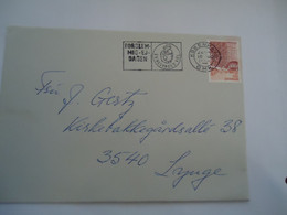 Delcampe - DENMARK COVER 1976   KOBENHAVN OMK - Maximumkarten (MC)