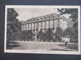 Frankreich Um 1910 Luchon L'Hotel Majestic Verlag Levy Et Neurdein Reunis Großes Hotel / Grand Hotel - Lucon