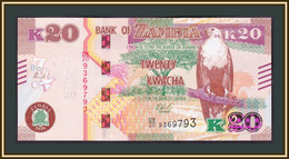 Zambia 20 Kwacha 2020 P-59 (59c) UNC New! - Zambia