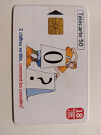 TELECARTE FRANCE TELECOM  50 CHANGEMENT DE NUMEROTATIONS - Operatori Telecom