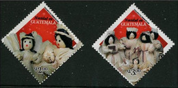 Guatemala 2013, Christmas, MNH Unusual Stamps Set - Guatemala