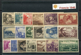 Francia 1940 Completo ** MNH. - 1940-1949