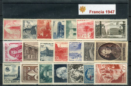 Francia 1947. Completo 21s ** MNH. - 1940-1949