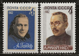 Russie 1962 N° Y&T : 2605 Et 2606 ** - Unused Stamps