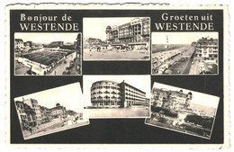 CPSM - Carte Postale -Belgique-Westende-Bonjour De Westende Multivues  VM39659 - Westende