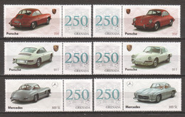 Grenada - MNH Set 13 - CAR HISTORY - GERMAN CARS (3) - Automobili
