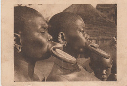 A.E.F. TCHAD . Profils De Femmes à Plateaux  (Photo René MORENU) - Chad