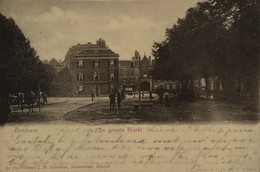 Arnhem // De Groote Markt (niet Standaard Zicht) 1902 - Arnhem