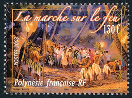 POLYNESIE 2003 - Yv. 694 **   Faciale= 1,09 EUR - Rituel De Marche Sur Le Feu  ..Réf.POL26548 - Nuevos