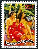 POLYNESIE 2003 - Yv. 683 **   Faciale= 0,46 EUR - Tableau Femmes En Polynésie. Oeuvre De J. L. Saquet  ..Réf.POL26539 - Nuevos