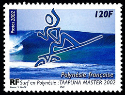POLYNESIE 2002 - Yv. 676 **   Faciale= 1,01 EUR - Surf : Taapuna Master  ..Réf.POL26530 - Neufs
