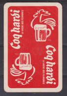 Coq - Speelkaart - Carte à Jouer -  Dos PUB Brasserie Du Coq Hardi - Kartenspiele (traditionell)