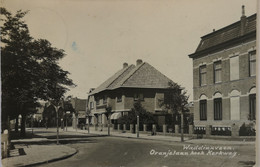 Waddinxveen (ZH) (Newo?) Fotokaart // Oranje Laan Hoek Kerkweg 1943 Hoek Vouw - Waddinxveen