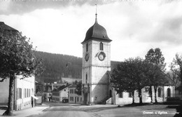 COUVET → L'Eglise, Fotokarte Ca.1950 - Couvet